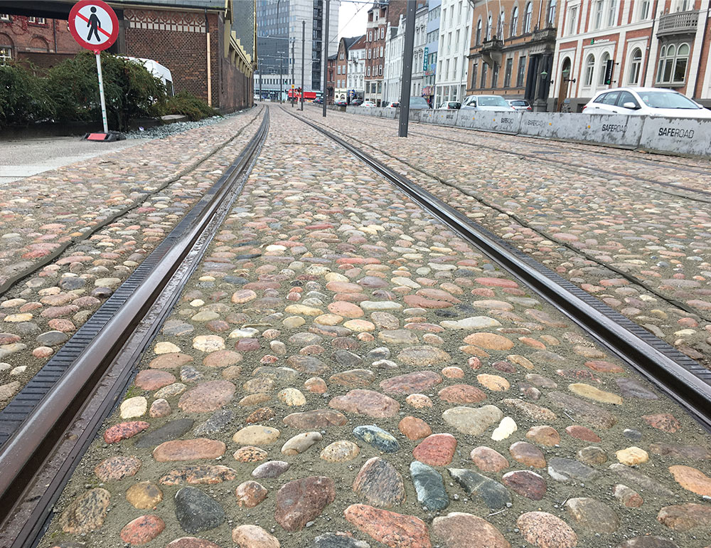 STRAILastic SOK - Flexible Schienenisolierung in der Innenstadt