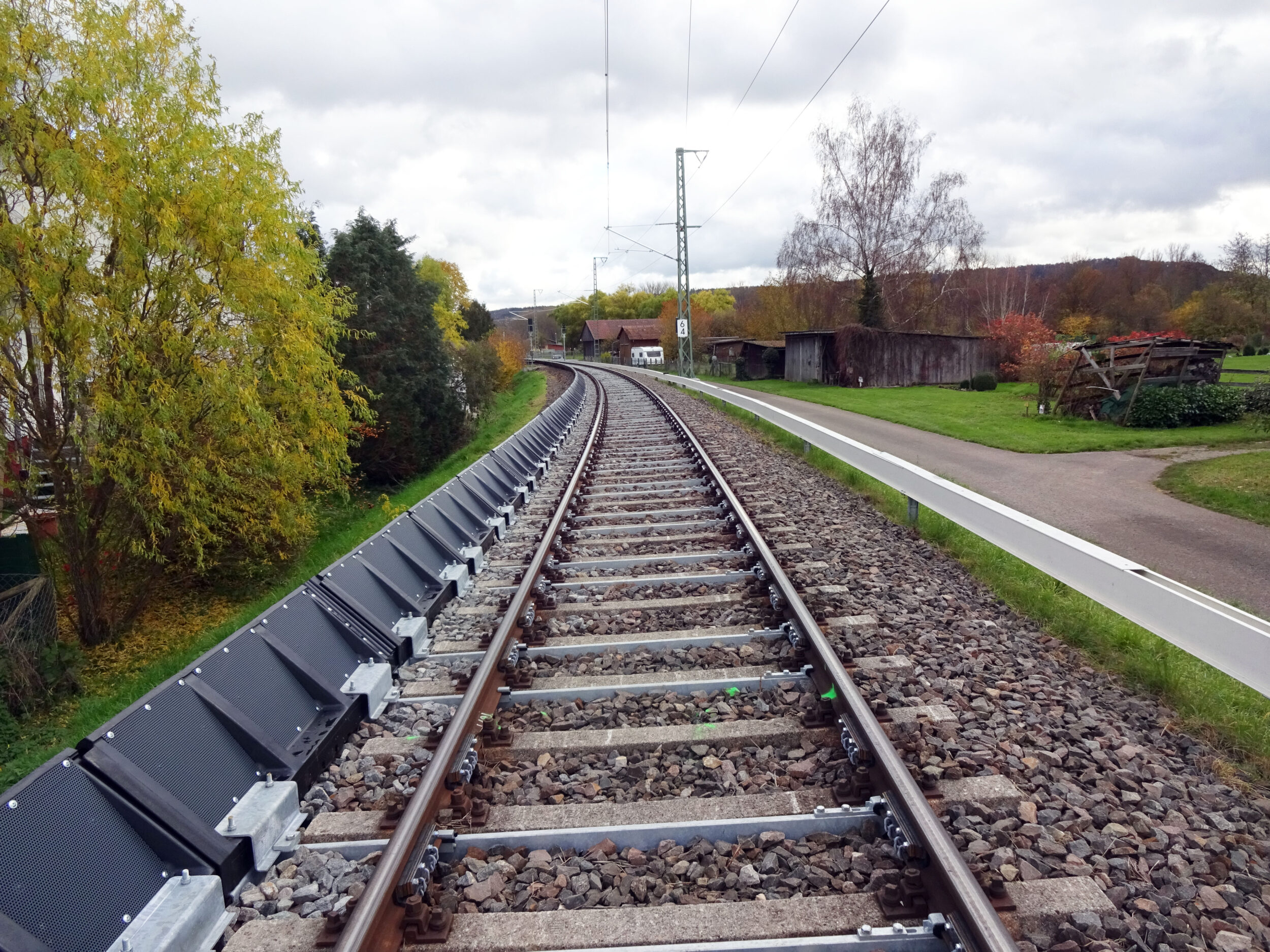 STRAILwave mSW360 - Die Mini-Schallschutzwand für Lärmschutz