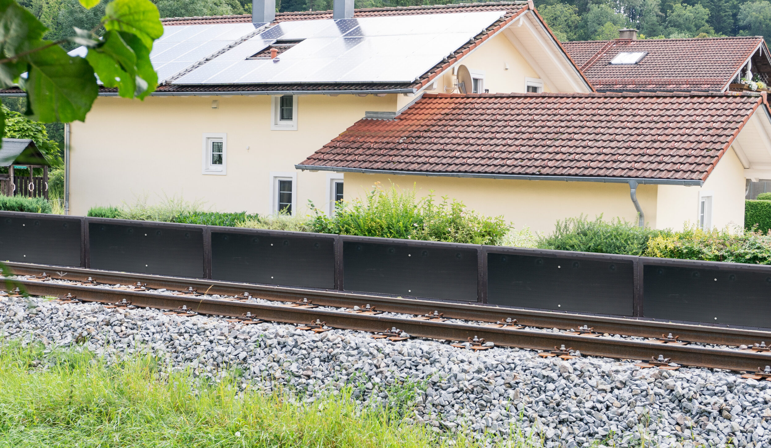 Effektiver Lärmschutz für lärmintensive Streckenabschnitte