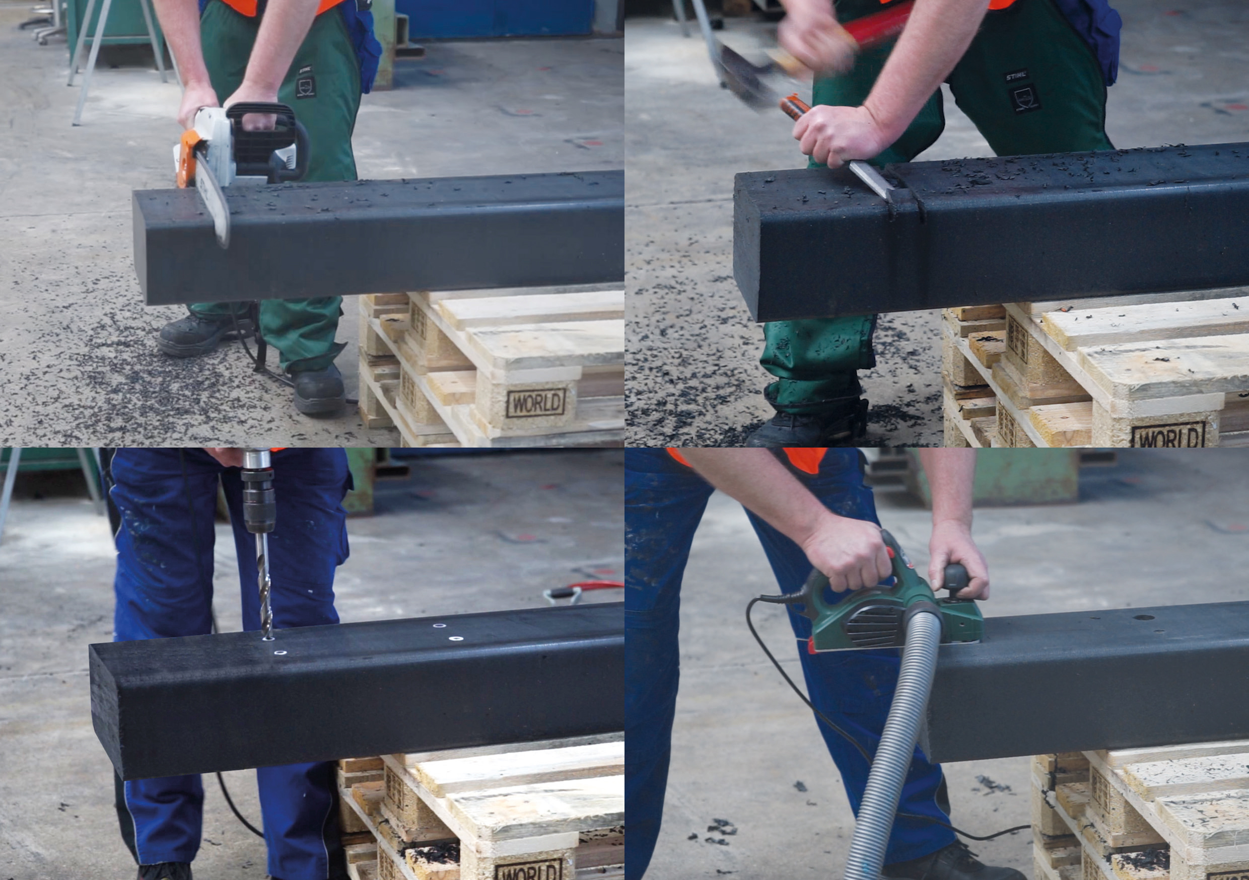 Bahnschwellen aus recyceltem Kunststoff für Schienen und Gleise - Vorteile für Umwelt, Arbeitsschutz und Lebenszykluskosten