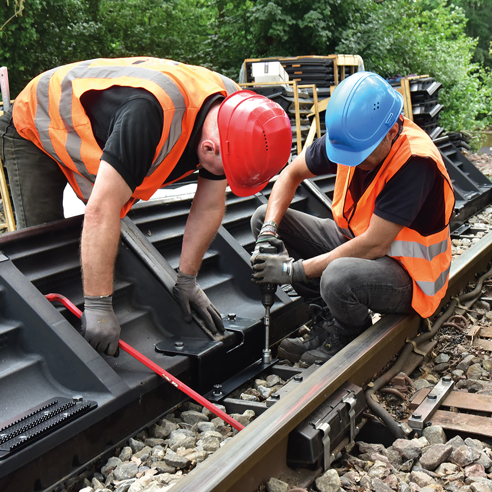 Montage Mini-Schallschutzwand mSW 360