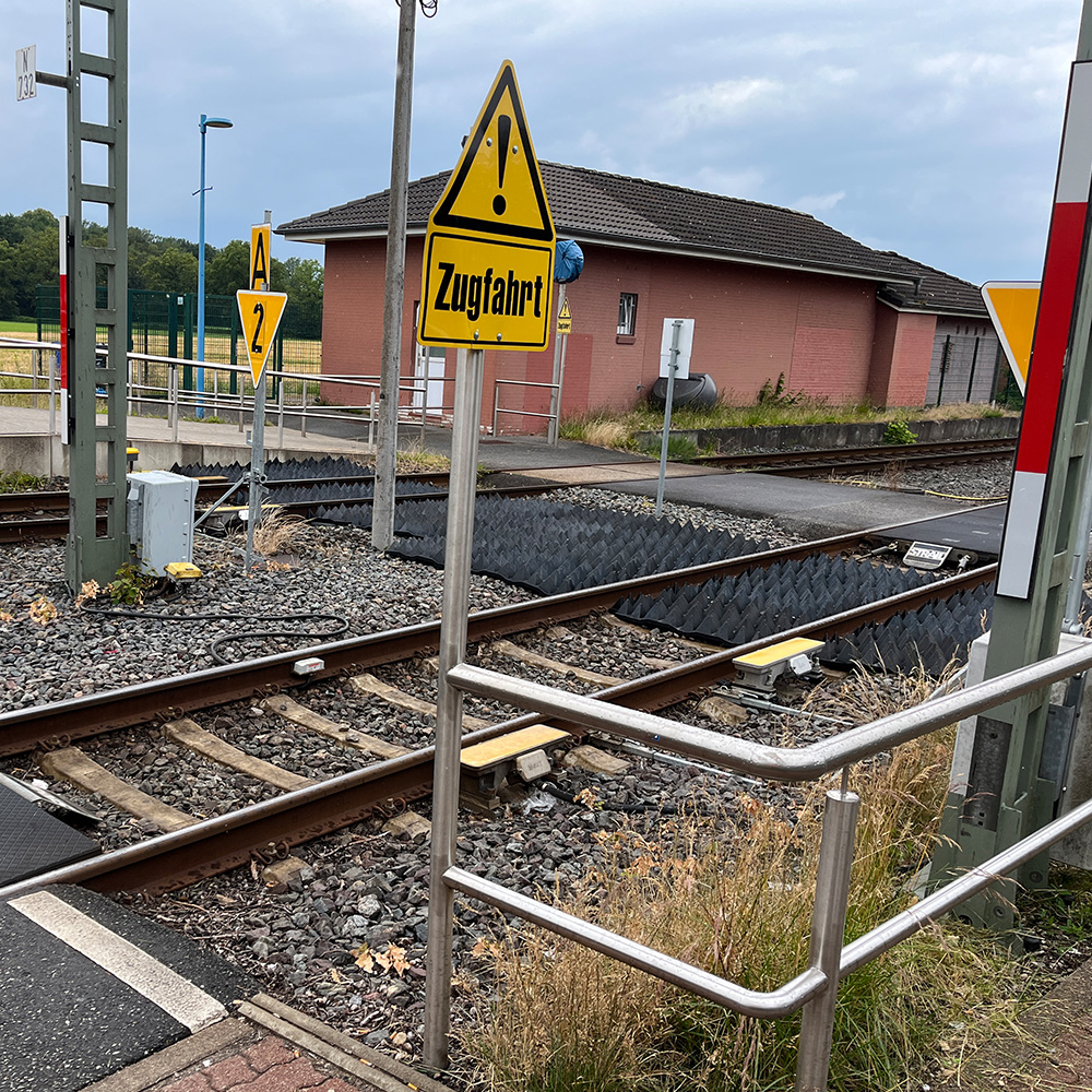 grid am Bahnhof Ulzburg Süd